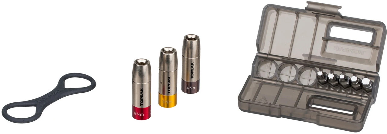 Topeak Nano TorqBox DX Drehmomenthülsen-Set 4 Topeak Nano TorqBox DX Drehmomenthülsen-Set – Bild 2