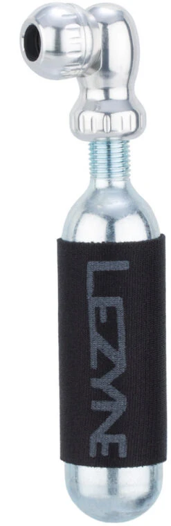 Lezyne Twin Speed Drive CO2 Pumpenkopf Mit CO2 Kartusche 16 G