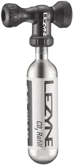 Lezyne Control Drive CO2 Pumpenkopf Mit CO2 Kartusche 25 G