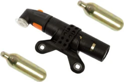 SKS Airchamp Pro CO2 Pumpe + CO2 Ersatzkartuschen Ohne Gewinde 16 G Set