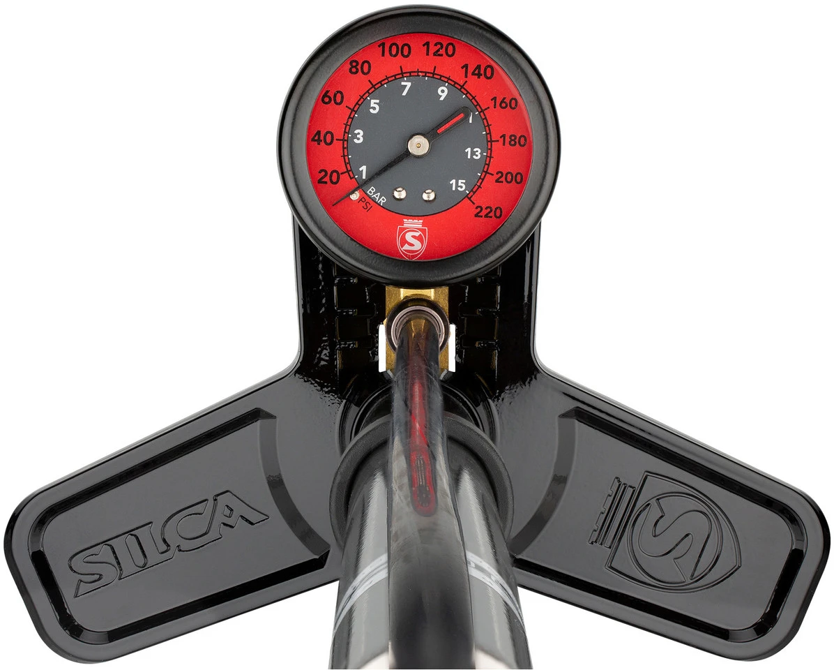 Silca Pista Plus Standpumpe 6 Silca Pista Plus Standpumpe – Bild 4