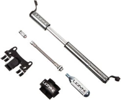 Lezyne Pressure Drive CFH V2 Hybrid-Minipumpe -Schrauben Schalten 305385