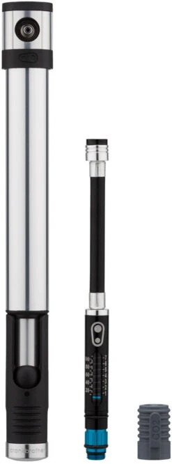 Crankbrothers Klic HV Minipumpe Mit CO2-Adapter Und Manometer -Schrauben Schalten 307520