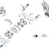 SRAM Ersatzteile G2 RSC (A1) Bremssattel (2020) -Schrauben Schalten 323049