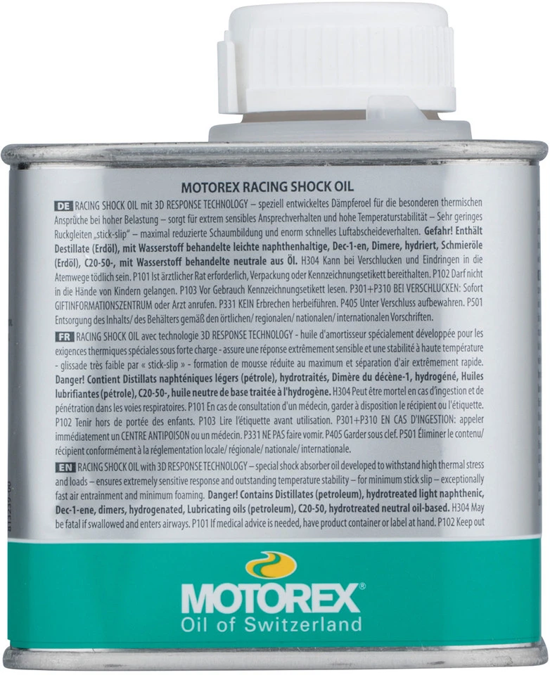 Motorex Racing Shock Oil Federbeinöl 4 Motorex Racing Shock Oil Federbeinöl – Bild 2