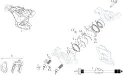 SRAM Ersatzteile Level TLM / Ultimate (B1) Bremssattel (2020)