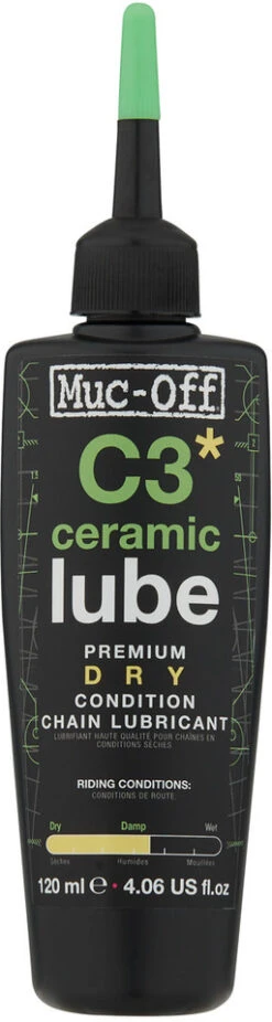Muc-Off C3 Ceramic Dry Lube Kettenschmiermittel -Schrauben Schalten 381264