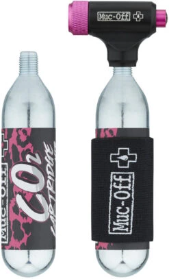 Muc-Off MTB Inflator CO2 Pumpe + 2 X CO2 Kartusche