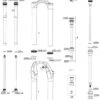ROCKSHOX Ersatzteile Pike RCT3/RCT/RC (B1-B2 / 2018-2019) -Schrauben Schalten 388601