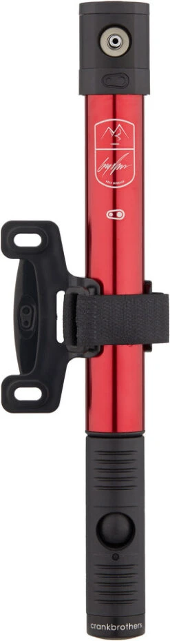 Crankbrothers Klic HV Minnaar Edition Leogang Minipumpe Mit Manometer -Schrauben Schalten 399249