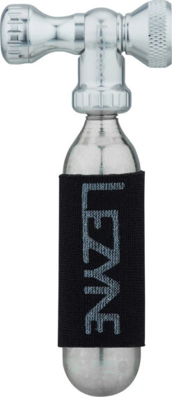 Lezyne Control Drive CO2 Pumpenkopf Mit CO2 Kartusche 16 G -Schrauben Schalten 419129