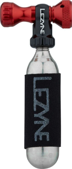 Lezyne Control Drive CO2 Pumpenkopf Mit CO2 Kartusche 16 G -Schrauben Schalten 419132