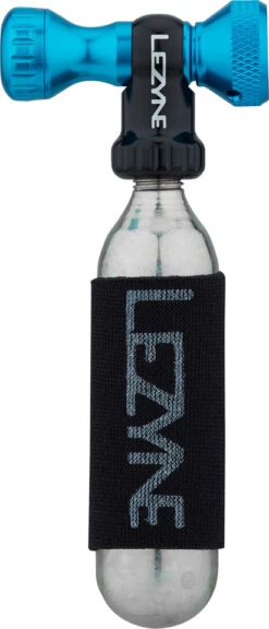 Lezyne Control Drive CO2 Pumpenkopf Mit CO2 Kartusche 16 G -Schrauben Schalten 419135