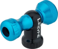 Lezyne Control Drive CO2 Pumpenkopf Mit CO2 Kartusche 16 G -Schrauben Schalten 419137
