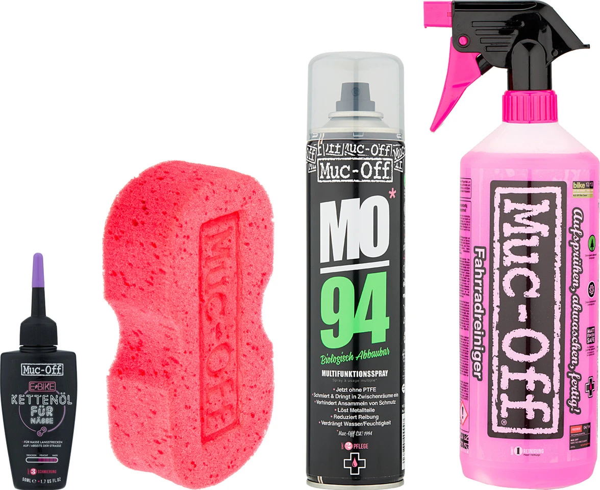 Muc-Off E-Bike Clean, Protect & Lube Kit 3 Muc-Off E-Bike Clean, Protect & Lube Kit