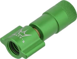 Holeshot CO2 Tyre Inflator Kit CO2-Kartuschenpumpe + 16 G Kartusche -Schrauben Schalten 463281