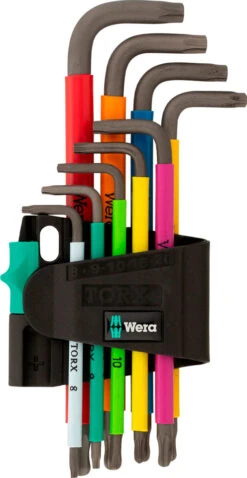 Wera Winkelschlüssel-Satz Torx + Hex-Plus Innensechskant -Schrauben Schalten 475436