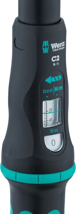 Wera Click-Torque C 2 Push R/L Drehmomentschlüssel 20-100 Nm -Schrauben Schalten 479309